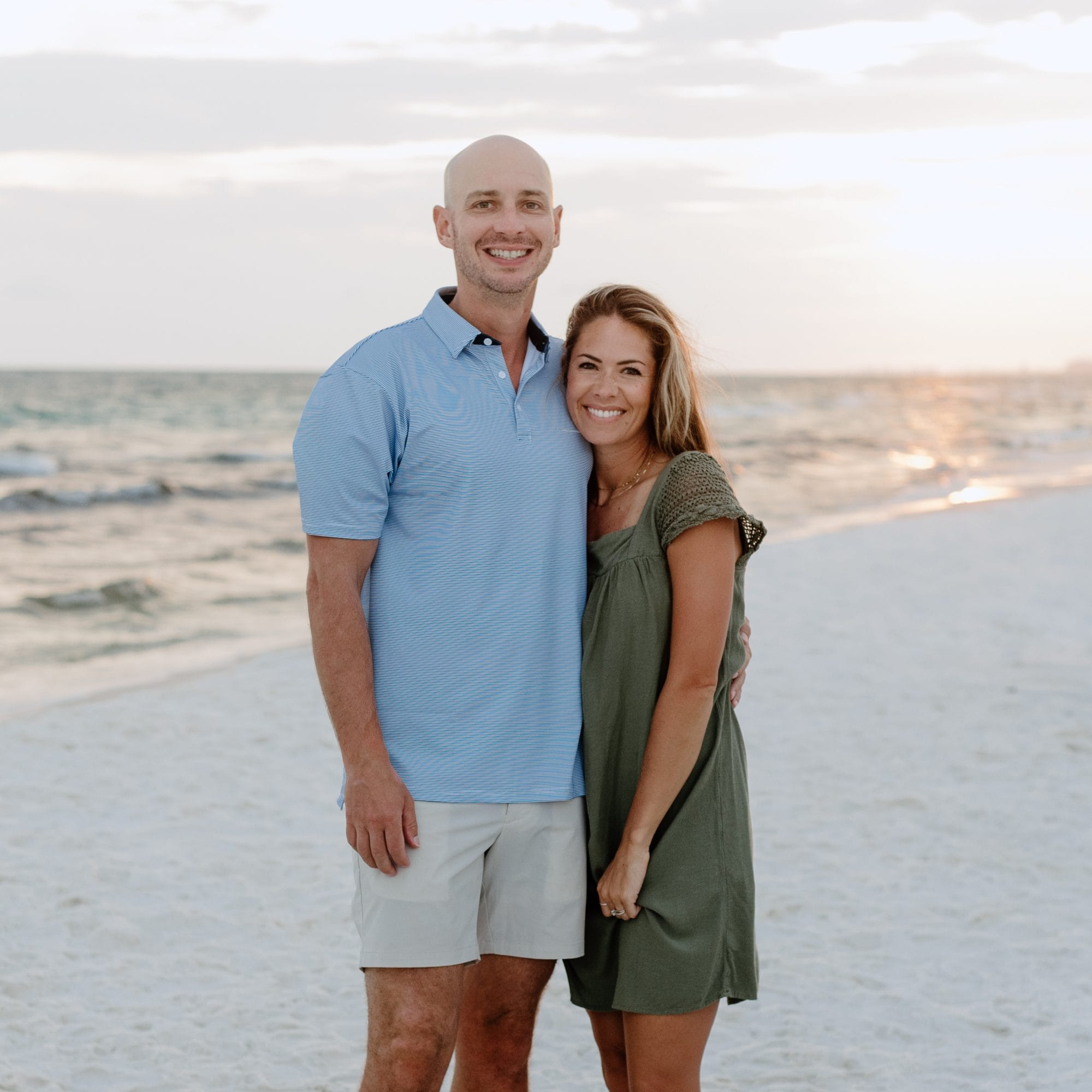 Adam Miller, Mission Mobilization Pastor at Geyer Springs FBC, with his wife, Abigail
