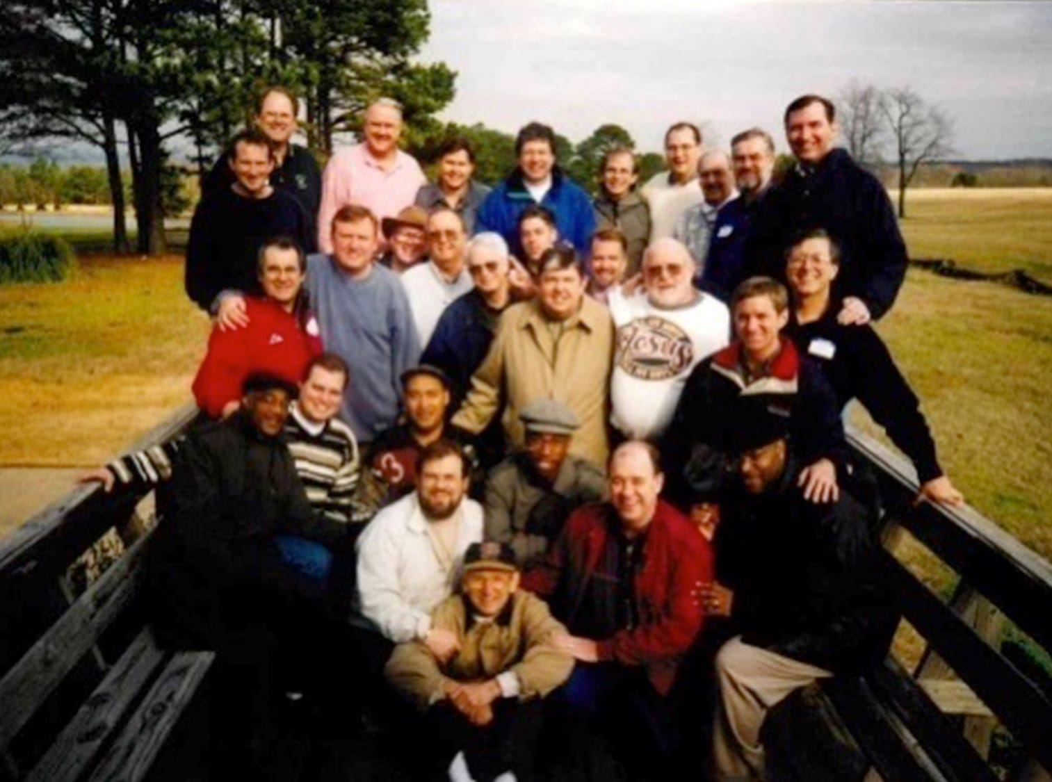 Participants from the first Arkansas Pastors Prayer Summit in 1998